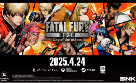 SNK新作格斗游戏『饿狼传说 City of the Wolves』将于2025年4月24日正式发售